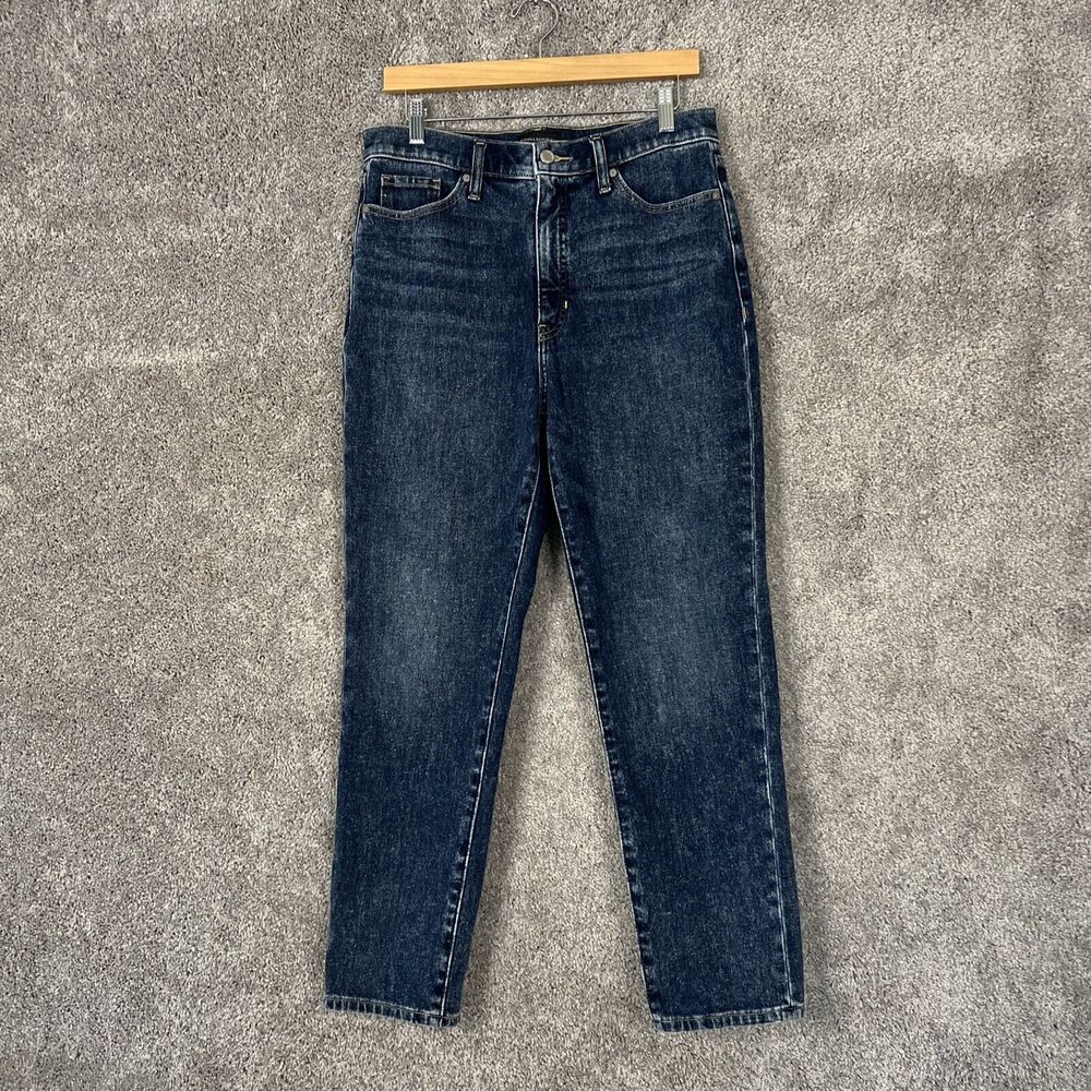 Banana Republic Jeans Womens Size 31 High Rise Skinny Blue Denim Pockets